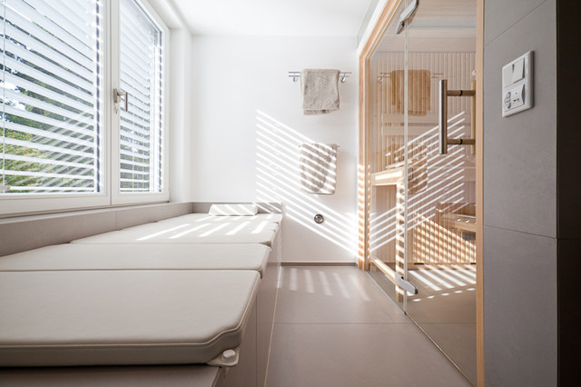 Haus G contemporary-badrum