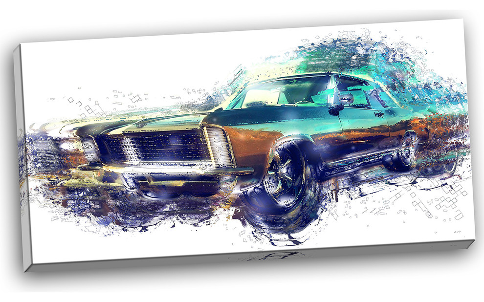 "Pure American Muscle" Canvas Painting