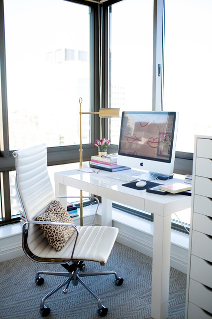 Jen Ramos - Upper West Side minimalistisch-arbeitszimmer