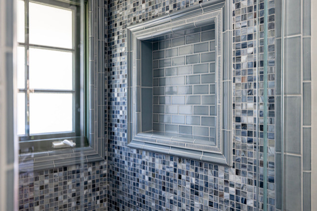 Blue Custom Bathroom