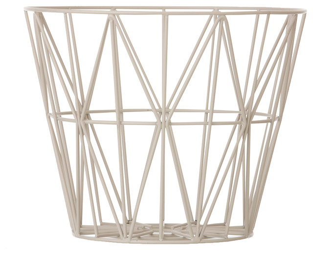 Wire Basket Small, Gray