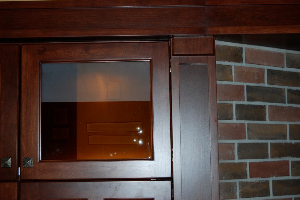 Prairie Style Fireplace