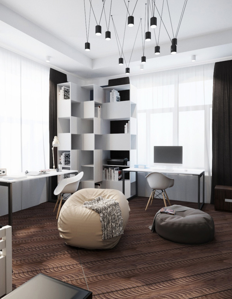 Детская комната для двух близнецов