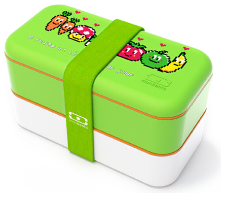 MB Original Bento Box Styles, Pixel Food