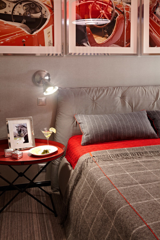 Квартира с яркими акцентам