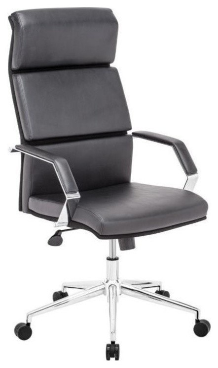 Zuo Modern Lider Pro Office Chair, Black, 205310