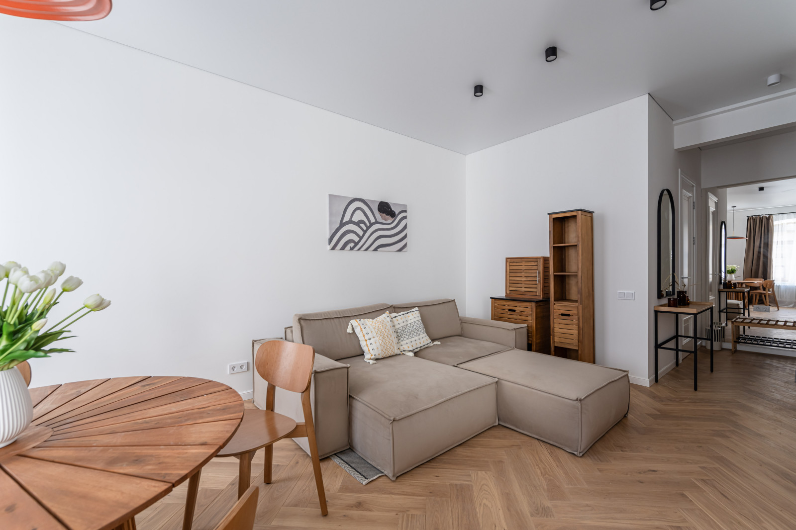 Квартира с элементами сканди