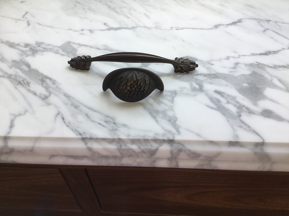 Sealing and cleaning honed marble