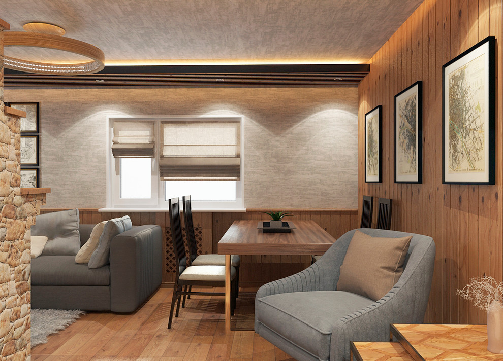 Дизайн-проект реконструкции загородного дома в пригороде Екатеринбурга