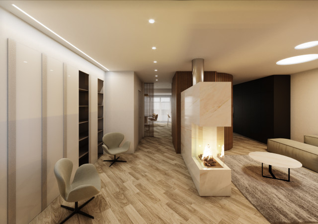 CASA BB, Carini (PA) contemporary-vardagsrum