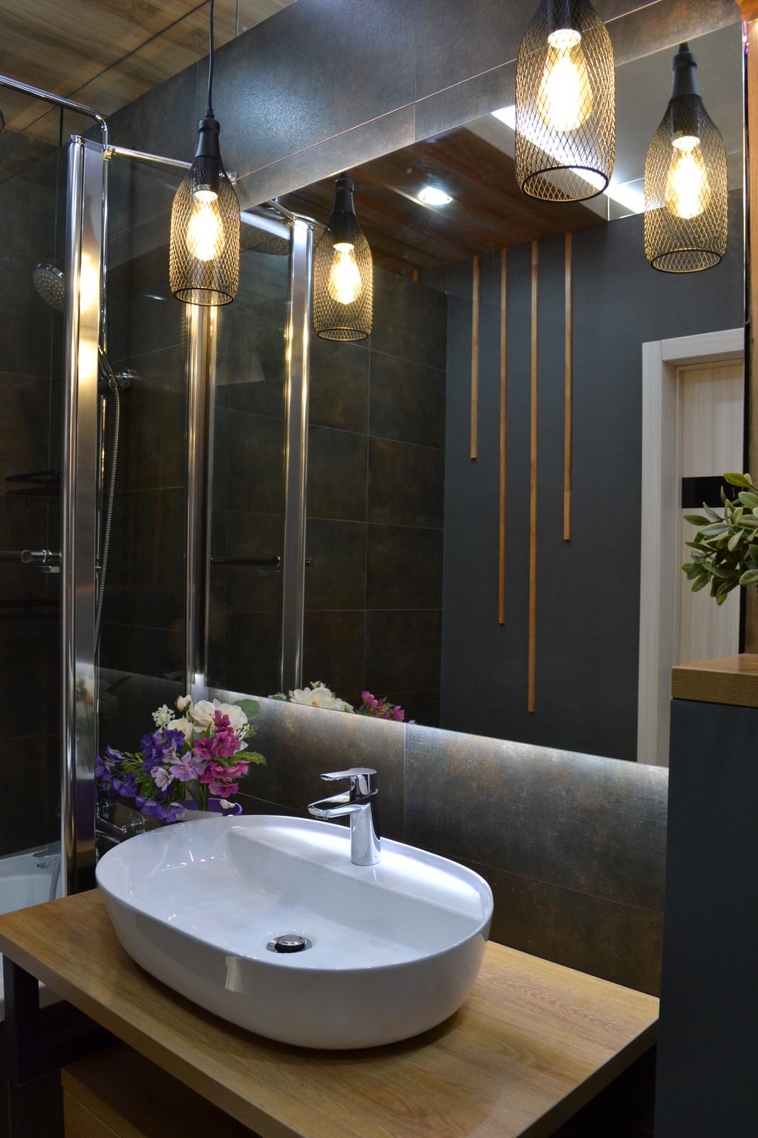 Ванная лофт