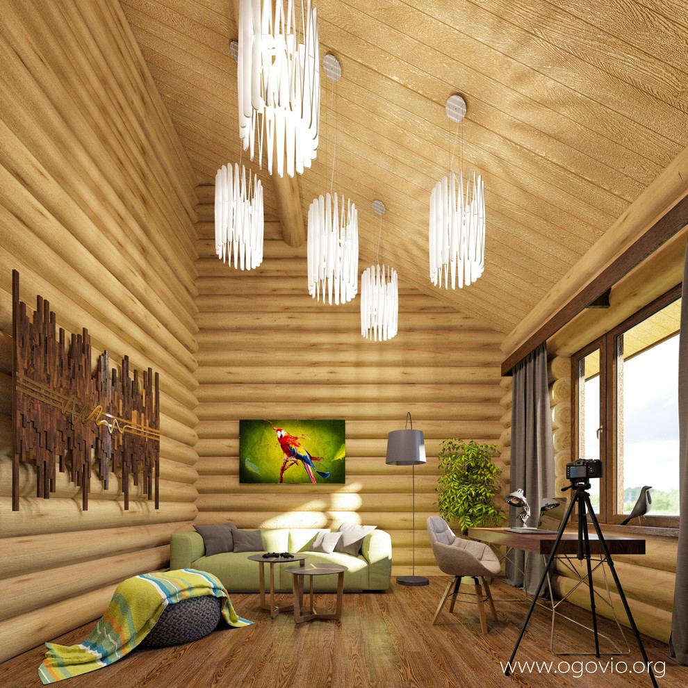 Interier house in Russia