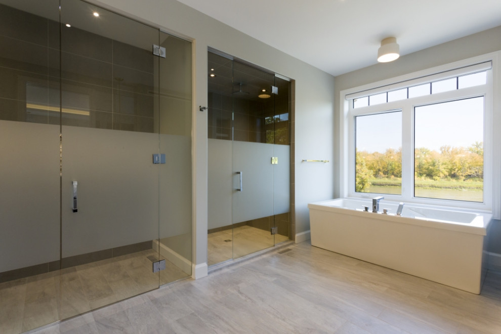 Bathroom - transitional bathroom idea