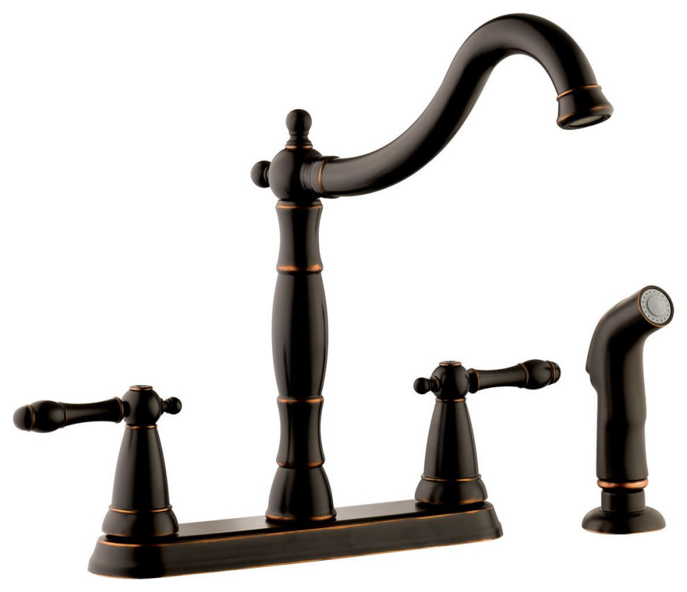 Design House 523233 Oakmont 1.8 GPM Standard Faucet - - Oil Rubbed Bronze