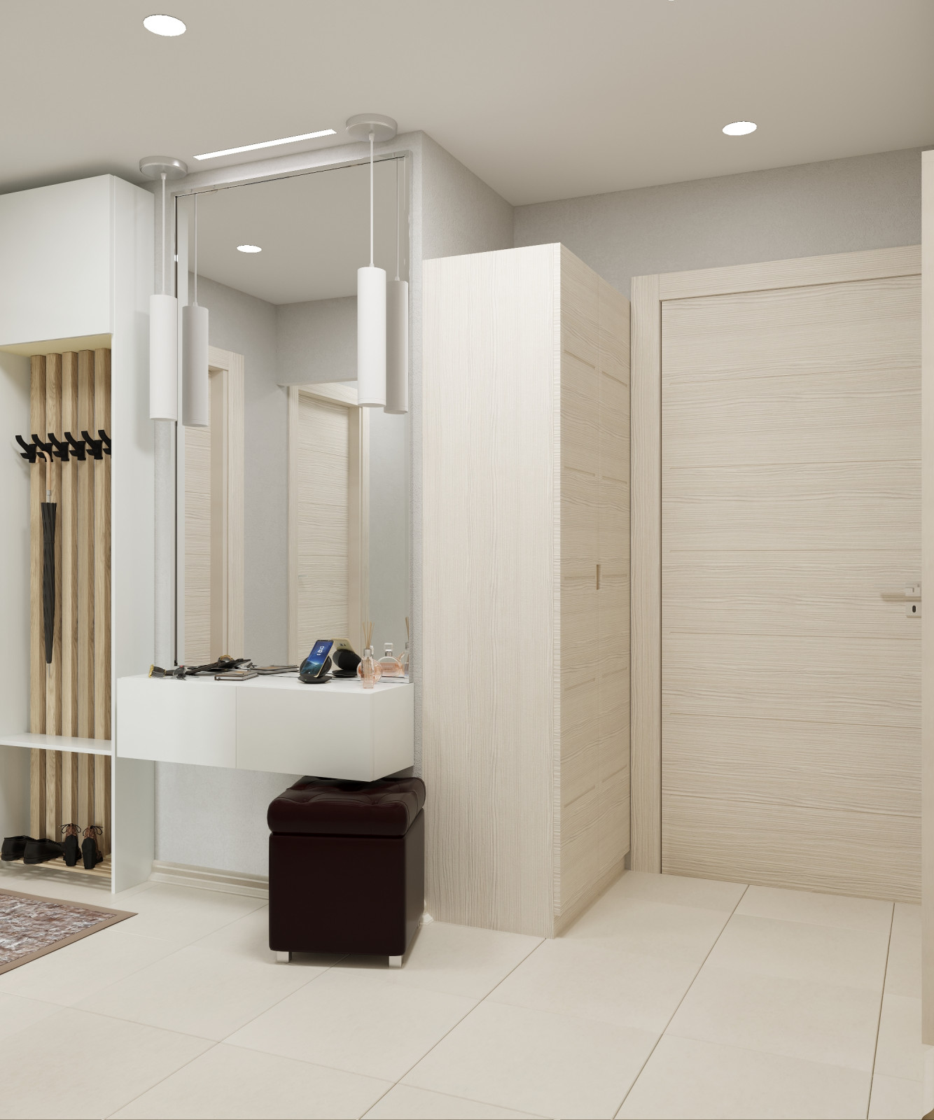 Квартира со вкусом для семьи из 3-х человек