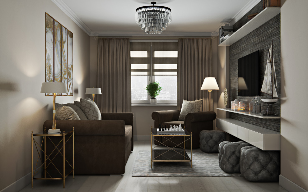 Гостиная в стиле современной классики