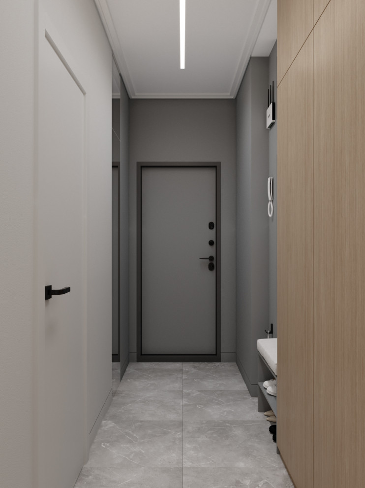 Интерьер квартиры-студии в ЖК Первый квартал