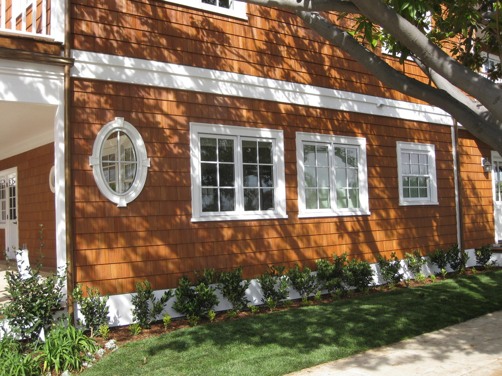Inspiration for a traditional exterior in San Diego.