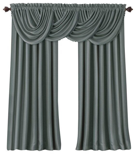 All Seasons Blackout Window Curtain Traditional Curtains By