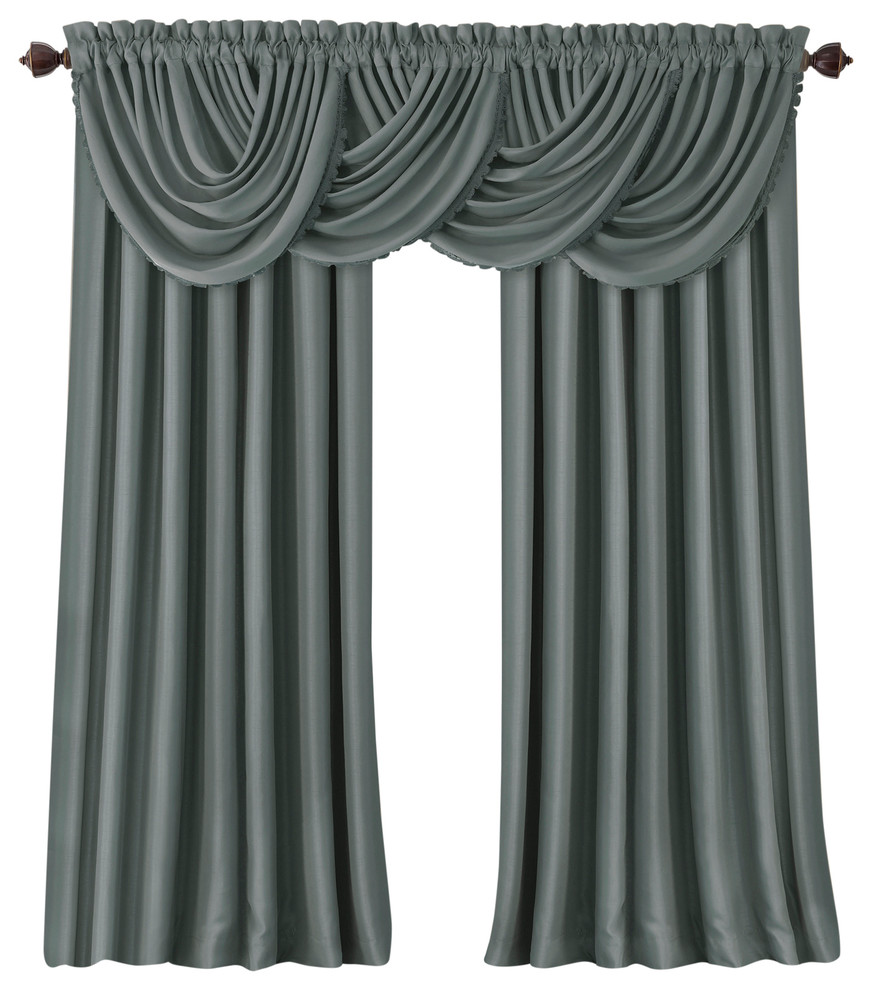 All Seasons Blackout Window Curtain Traditional Curtains By