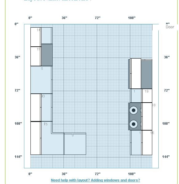 33 inch fridge in a 36 inch space advice needed!