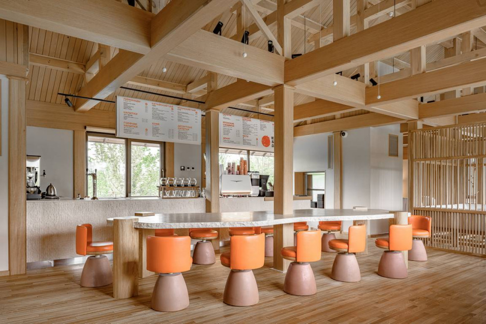 Кофейня Kissaten, Японский сад