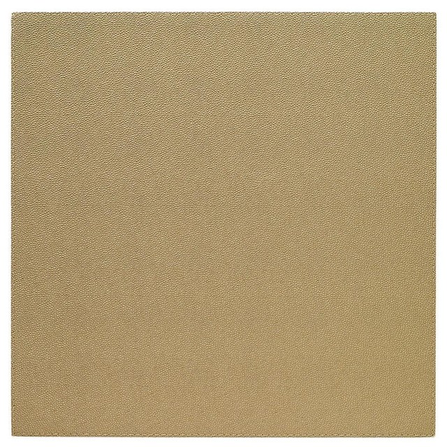 Skate Square Vinyl Placemats, Antique Gold, Set of 4 Contemporary