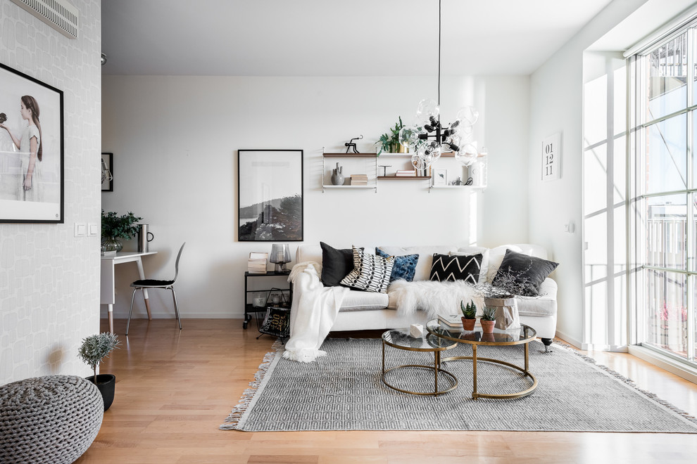 Idéer för att renovera ett skandinaviskt vardagsrum