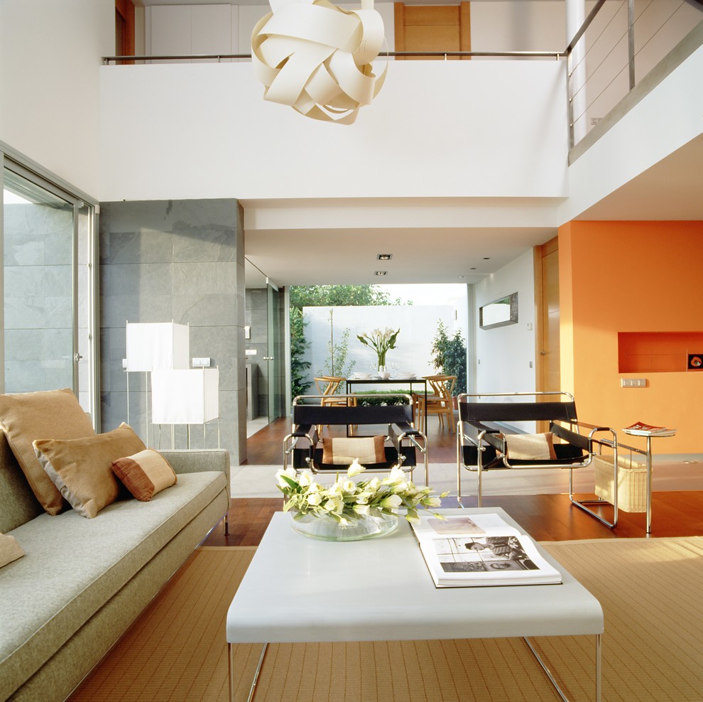 Photo of a modern living room in Barcelona.