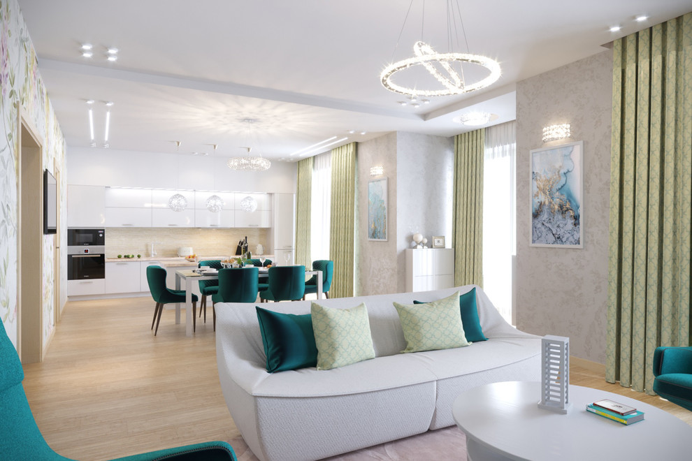 Интерьер загородного дома в СултанАй (Татарстан)