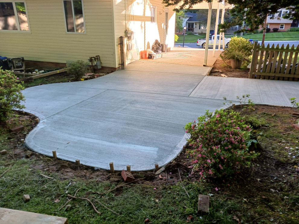 Concrete Driveway | Concrete Patio - Steps & Landing