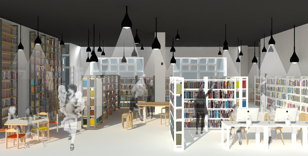 Редизайн библиотеки им. Федорова (библиотека №180)