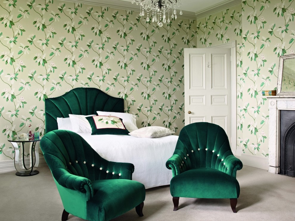 Ткани в готовых интерьерах