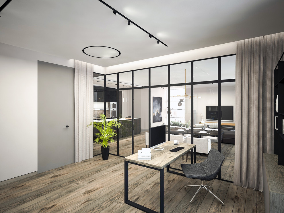 Просторная современная квартира в Москве