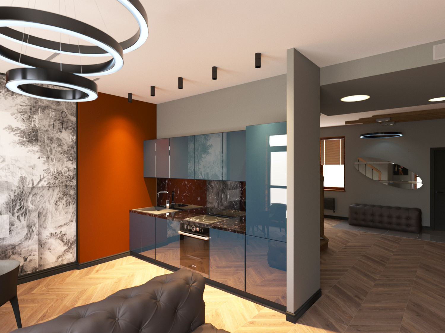 Красочный коктейль