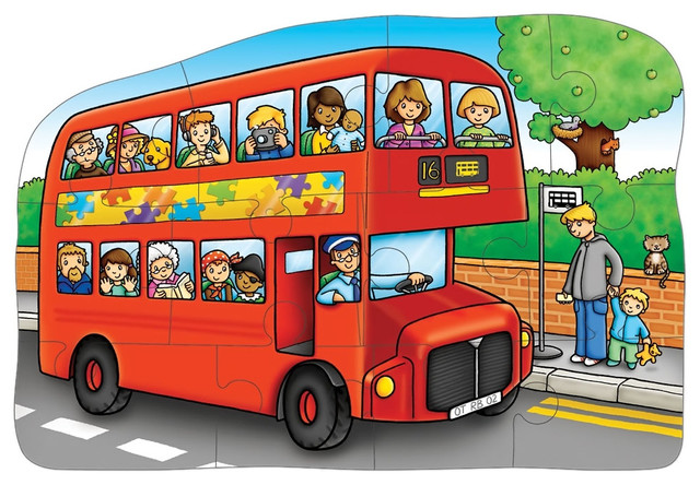 The Original Toy Company Kids Children Play Little Bus 