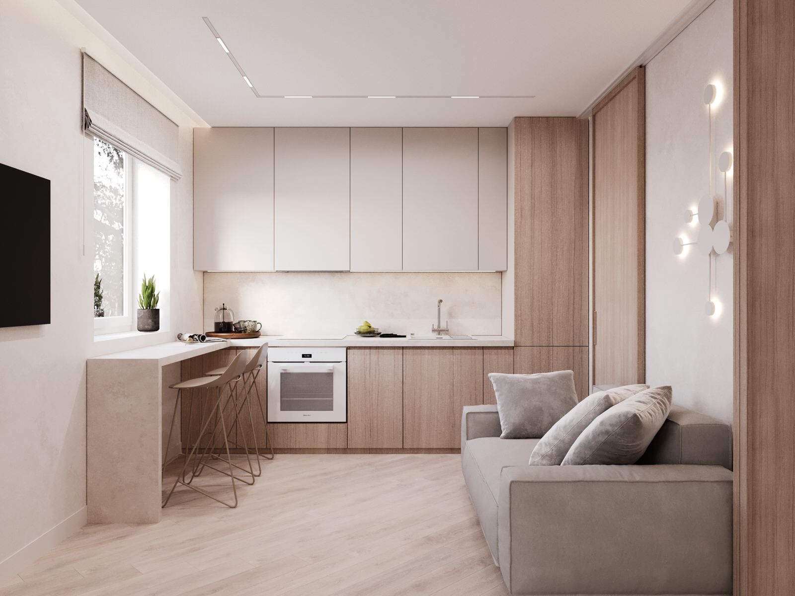 Апартаменты в курортном городе