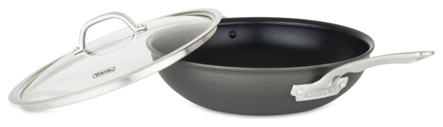Viking Hard Anodized Nonstick 12", 30 cm Covered Chef's Pan, 30 cm
