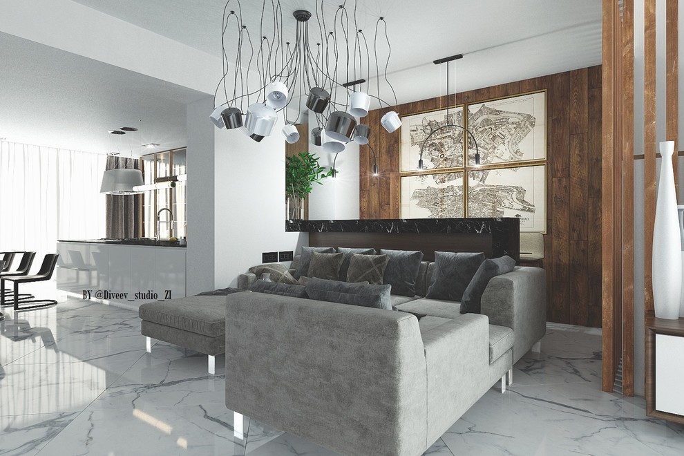 кухня-гостиная