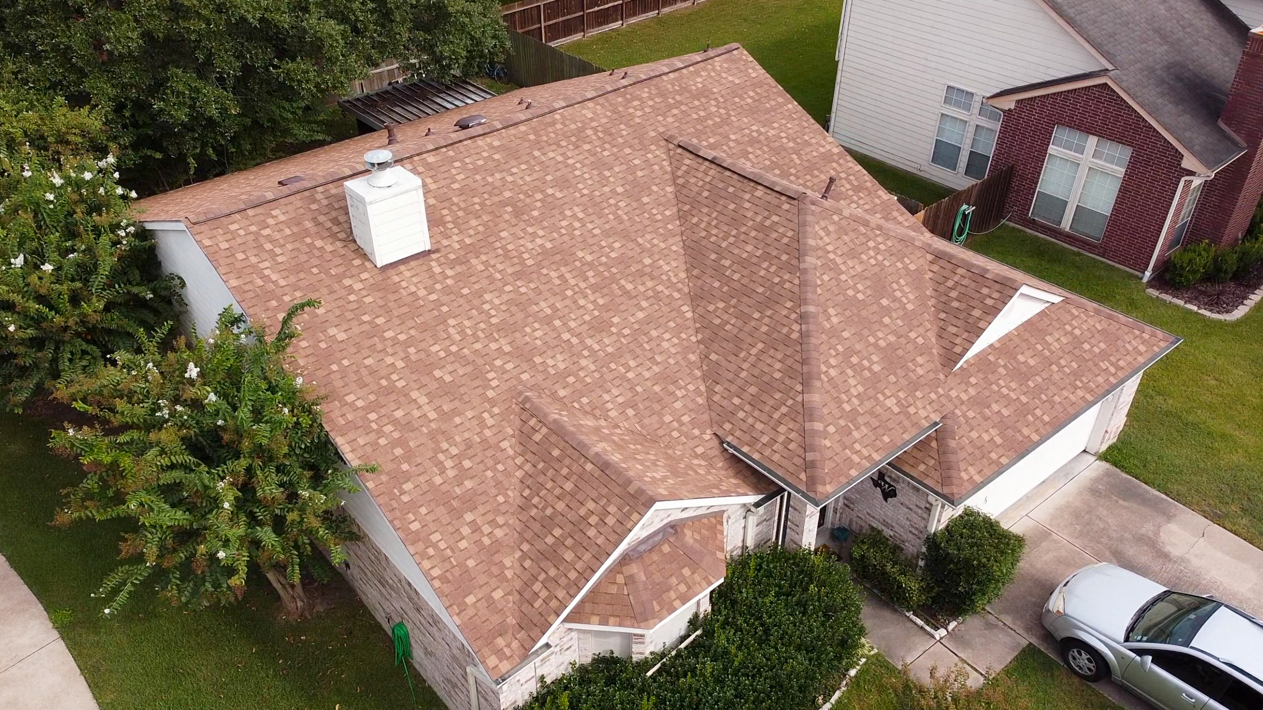 CertainTeed Landmark roof in Re-sawn Shake