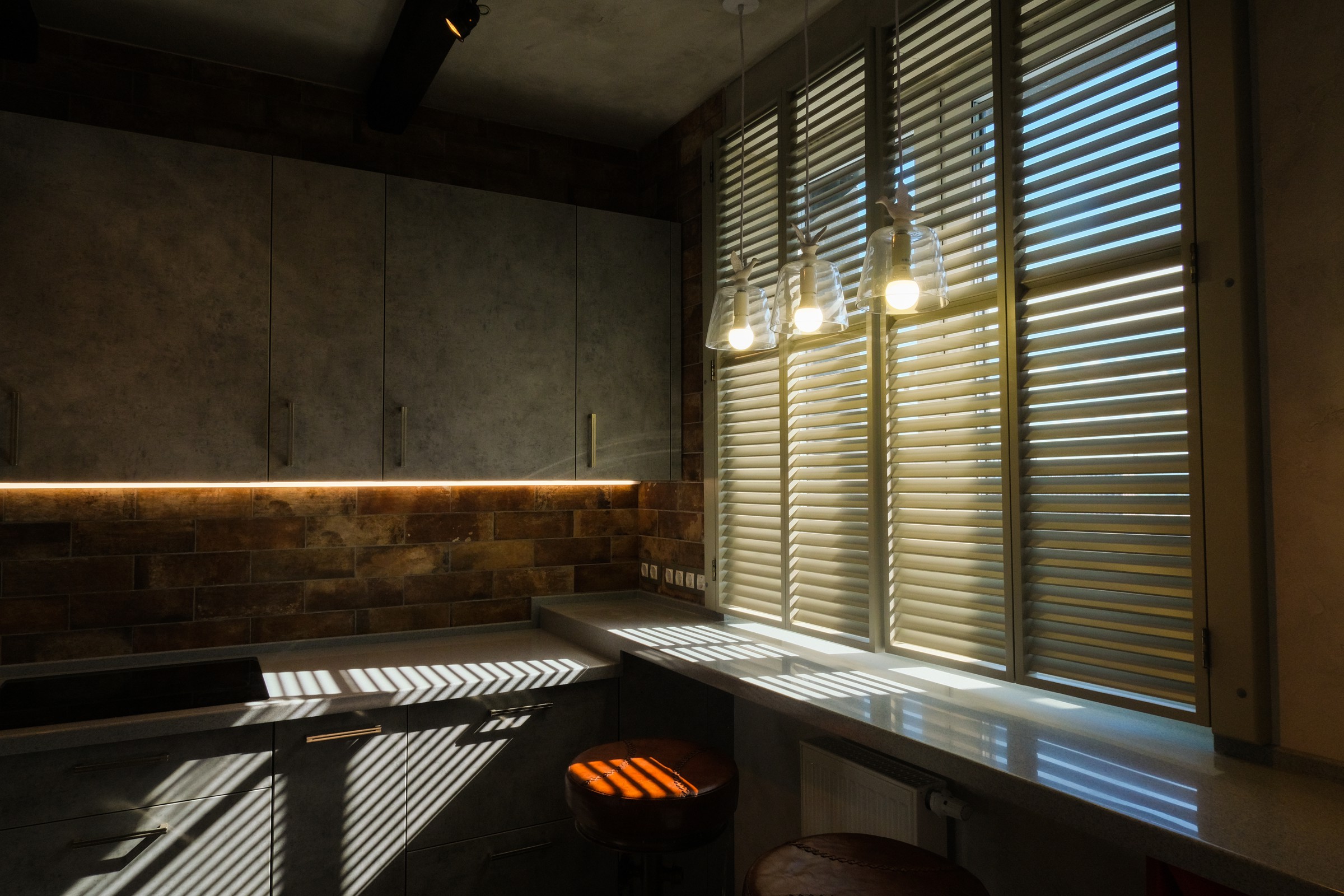 Небольшая квартира в стиле эко лофт