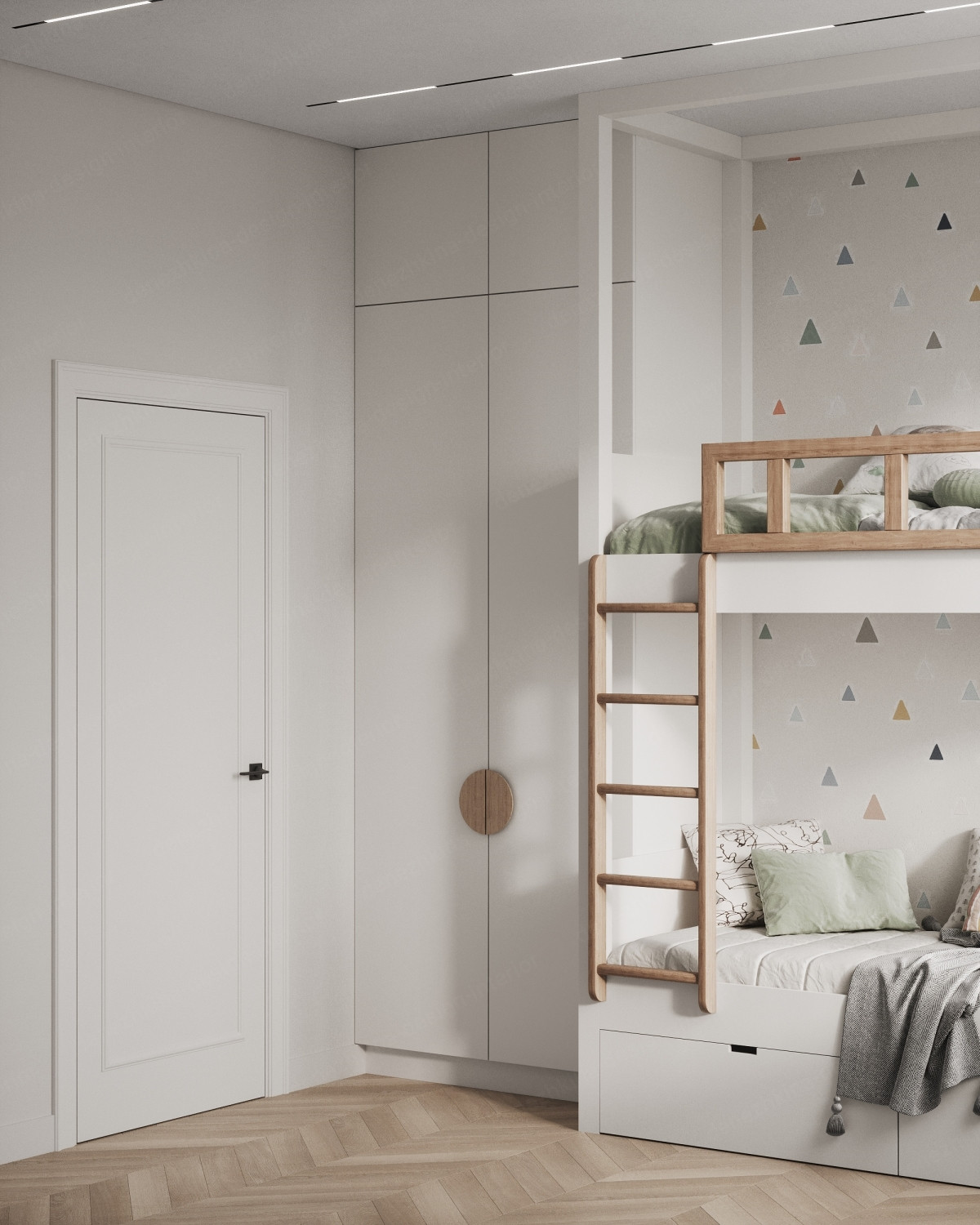 Дизайн проект 3 комнатной квартиры — ЖК Скандинавия