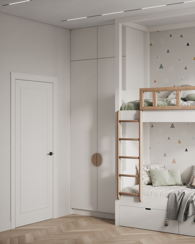 Дизайн проект 3 комнатной квартиры — ЖК Скандинавия