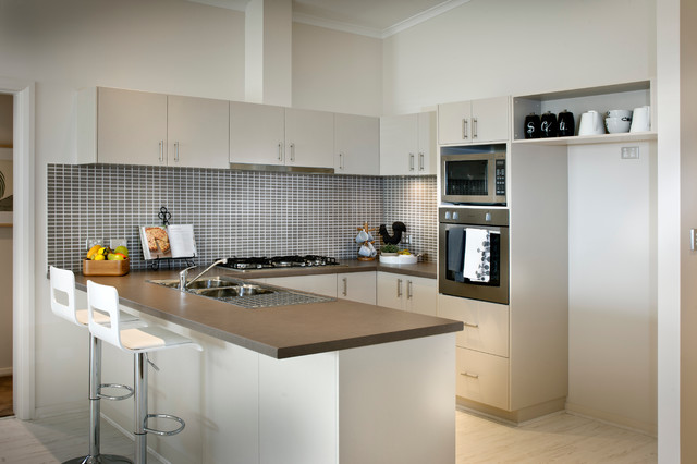 The Echo Beach transitional-kitchen