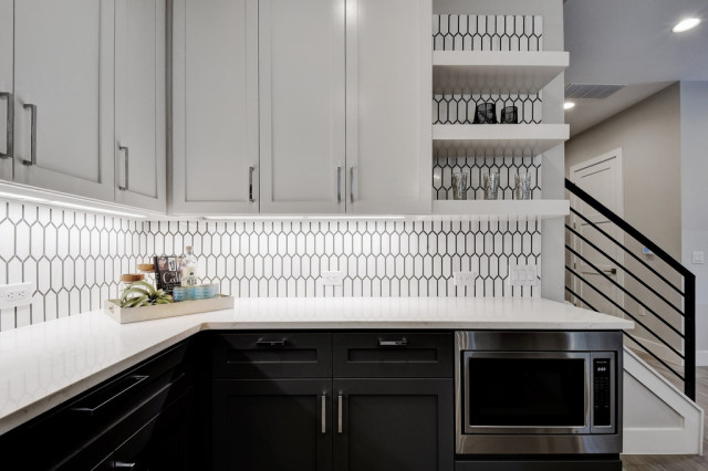 Cozy Duplex contemporary-kitchen