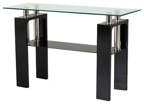 Gl Calico Console Table Contemporary Tables By Gl Calico Console Table Black