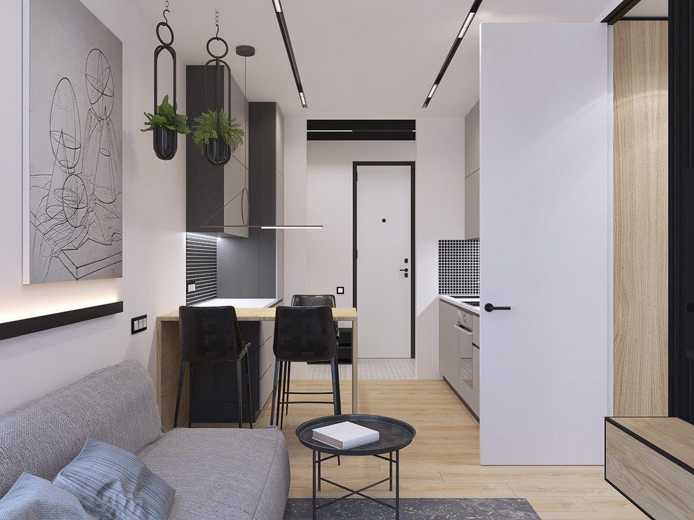 MONOHROM. Апартаменты в ЖК "АРТ".