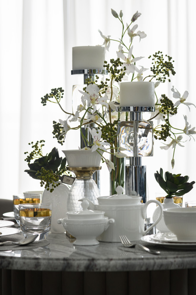 Изысканный интерьер трехкомнатной квартиры