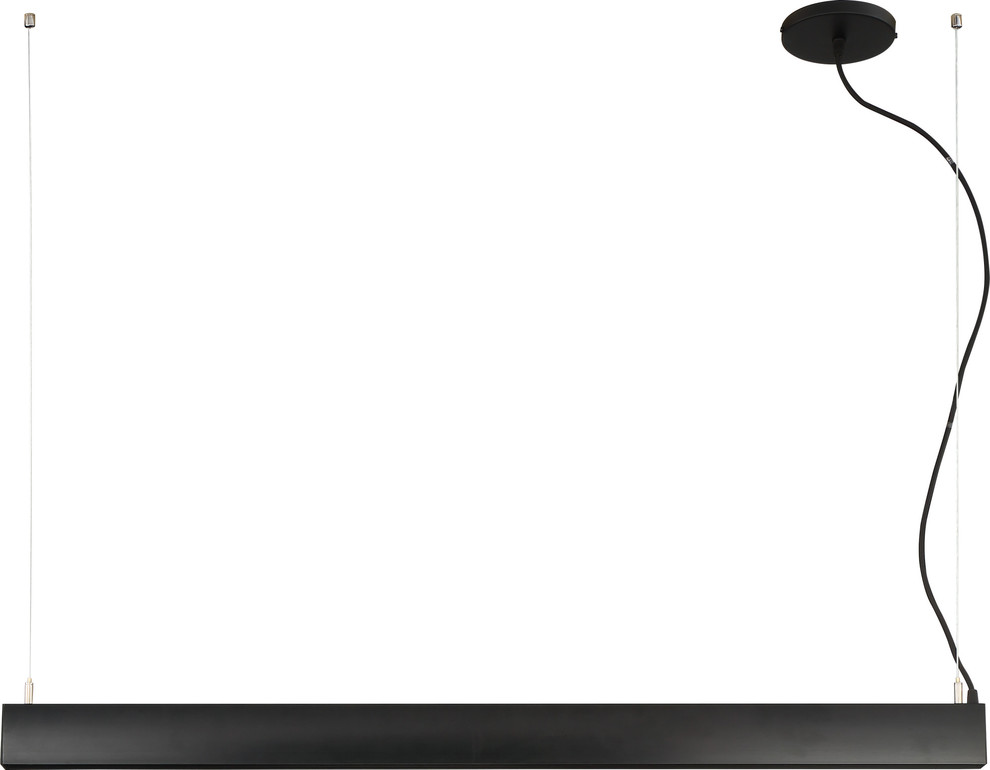 Nuvo Lighting 62 1461 Task Single Light 42 Wide Led Linear Chandelier