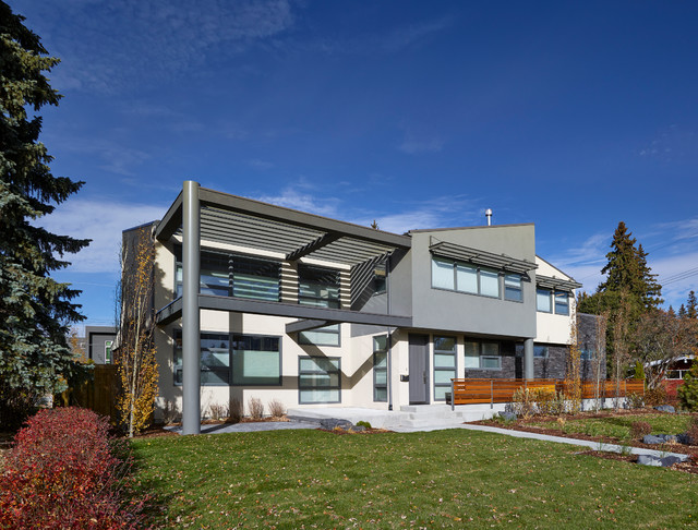 Front Elevation contemporary-fasad
